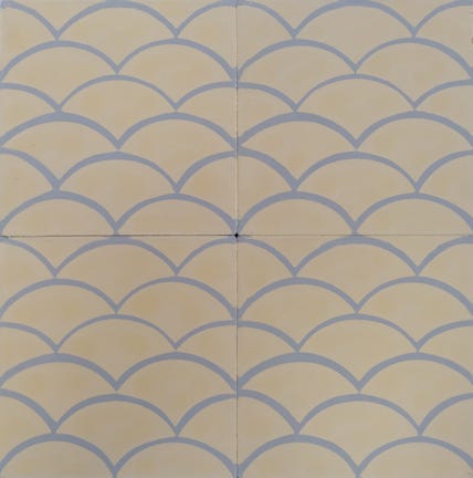 Mosaico Hidráulico Escamas
