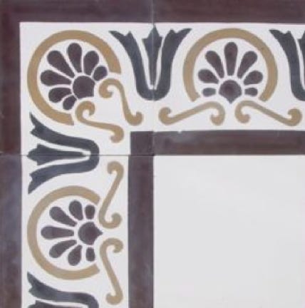 Mosaico Hidráulico Faixa Lopes Martins