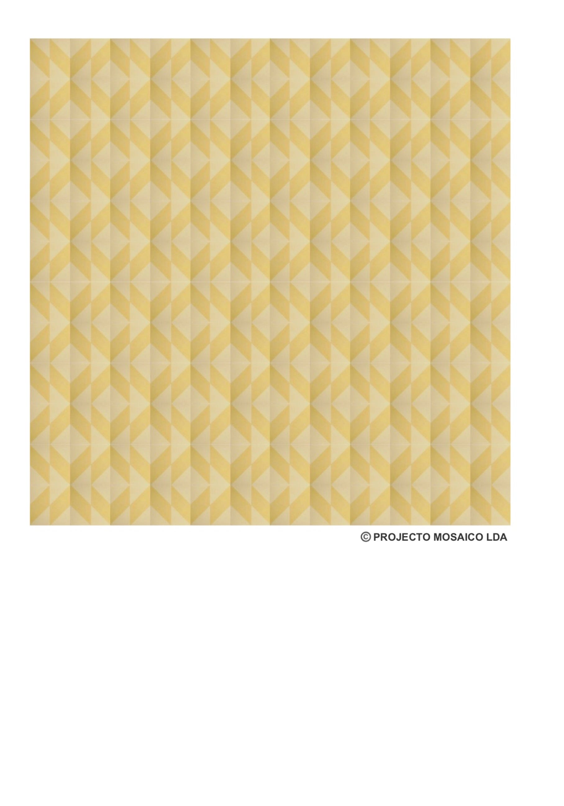 illustração de aplicação do mosaico hidráulico ref: Laços